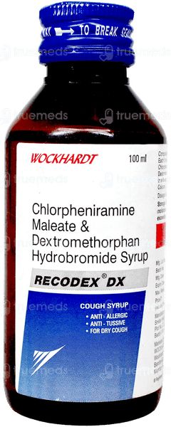 Recodex Dx Syrup 100Ml Recodex Dx Syrup 100Ml